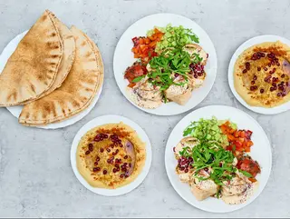 Talerz  MIX House Gold i Halloumi
