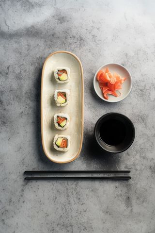 California Krewetki parzone