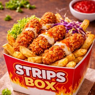 Box strips mały