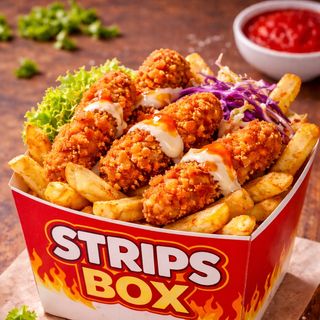Box strips duży