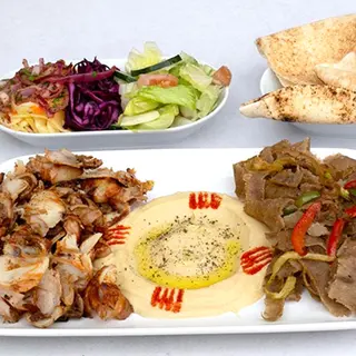 Hummus z mięsem