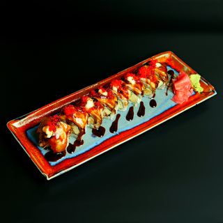Uramaki Ebi Sake Teriyaki Roll