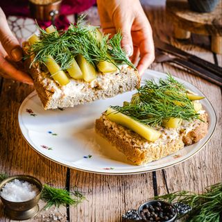 Chleb żytni ze smalcem (400 g)