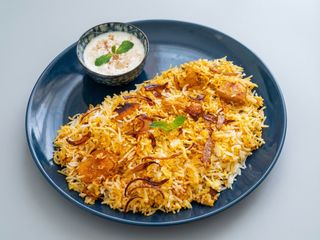 Butter Chicken Biryani