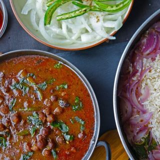 Black Chickpea Curry