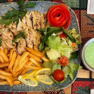 Mint Chicken Tikka Gyros