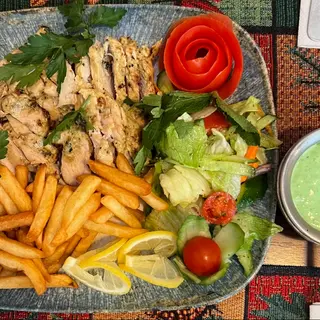 Achari Chicken Tikka Gyros