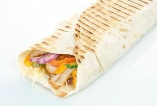 Tortilla kebab z serem średnia