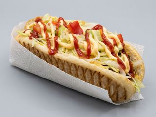 Frytokebab duży z surówkami