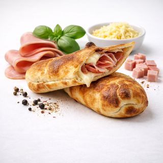 Paluch chlebowy nadziany serem i szynką -  1 szt.