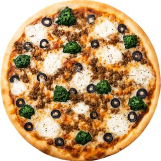 Pizza nr 18.Pizza Greek Orthodox 20cm