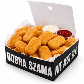 Kubełek nuggetów 20 szt + sos