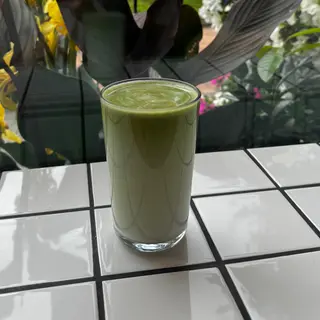 Matcha na mleku krowim