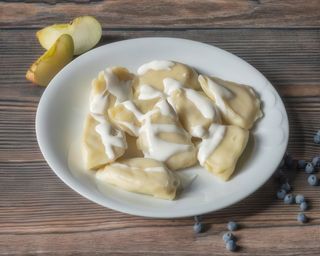 Pierogi z serem  9szt