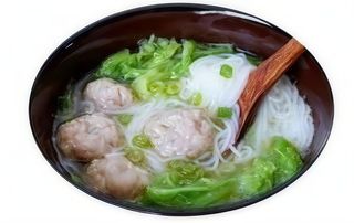 Zupa z makaronem sojowym i kuleczkami mięsnymi 200ml