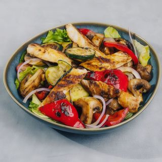 Bajeczna misa warzyw z kurczakiem