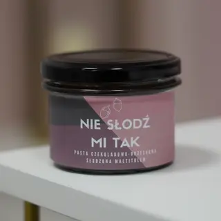 Wegański krem nie słodź mi tak