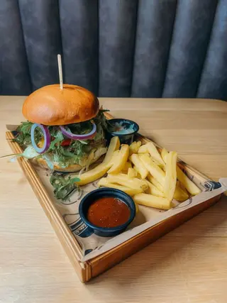 Papa Diego Burger Zestaw