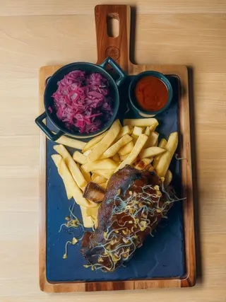 Żeberka BBQ wolno pieczone