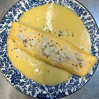 Omlet z parmezanem