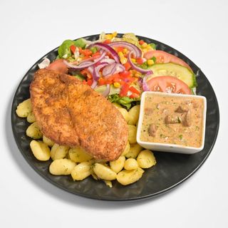 Filet z Kurczaka w Sosie Kurkowow-Szpinakowym