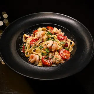 Tagliatelle gamberetti