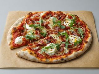 Pizza Becon & Eggs 50cm