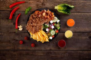 Talerz Kebab﻿