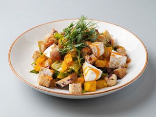 Sałatka z dynią i kasztanami (350g)