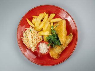 Dorsz w tempurze piwnej