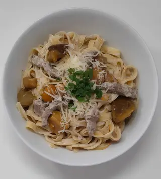 Penne alla boscaiola