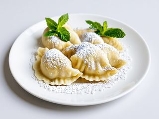 Pierogi z serem na słodko