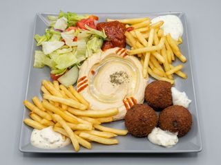 Talerz Falafel z hummus'em