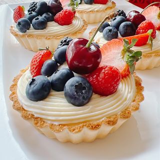 Keto Tartaletki z Owocami (max 3 sztuki dziennie)