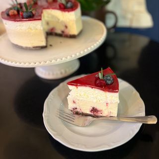 Keto Sernik Żurawinowy 160g ( Max. 5 sztuk danego produktu dziennie )