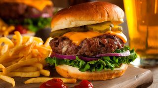 Burger Mexico bardzo ostry