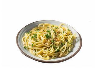 Spaghetti Aglio Olio Con Gamberi