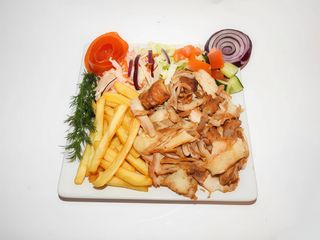 18. Talerz kebab mały