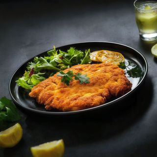 Zestaw obiadowy zupa pieczarkowa+kotlet schabowy