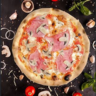 PROSCIUTTO E FUNGHI
