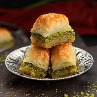Baklava ciasto tureckie z pistacjami - 1 porcja