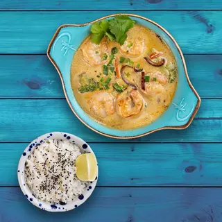 Zielone curry z krewetkami 500g