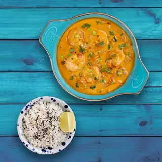 Mango curry z krewetkami 500g