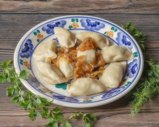 Pierogi z mięsem