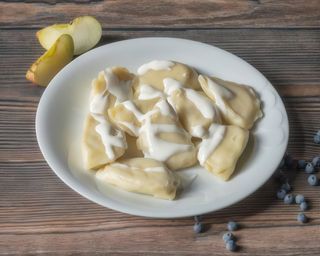 Pierogi z serem i cynamonem