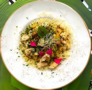 Tagliatelle z KURCZAKIEM i KURKAMI