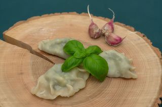 Pierogi ze szpinakiem 