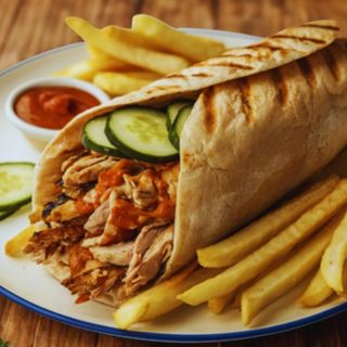 Tortilla BBQ z kurczakiem