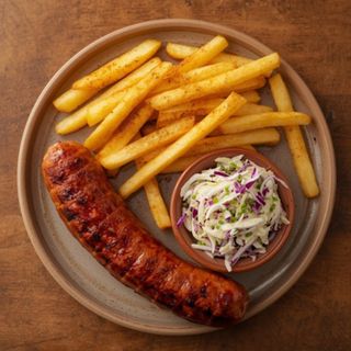 Kiełbasa pieczona z grilla