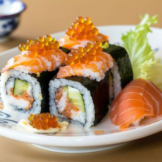 Salmon Tatar&Ebi Futomaki 6szt